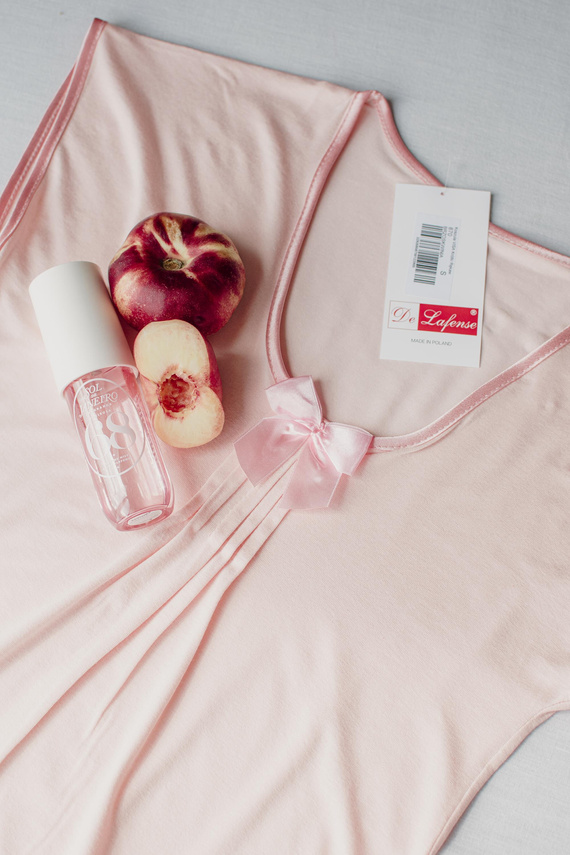 870 Visa Koszula nocna De Lafense - brzoskwinia