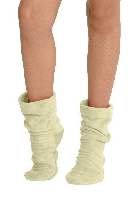 Gładkie skarpetki 553/554 Wellsoft De Lafense - ecru