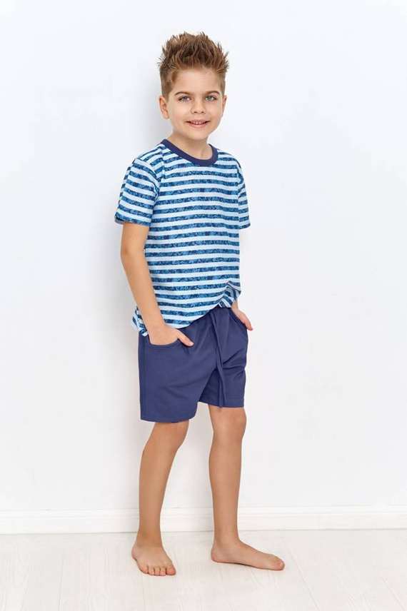 Piżama dla chłopca 2949/2950/2953 Noah Taro niebieski