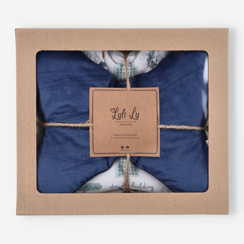 Śpiworek niemowlęcy z poduszką LUL-0034 City Luli Lu 