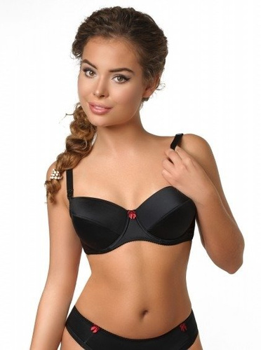 Mama Sahara usztywniany biustonosz do karmienia Benefit bordowy