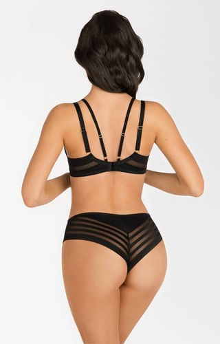 Figi damskie brazyliany K 812 Yoko Gorsenia - czarny 