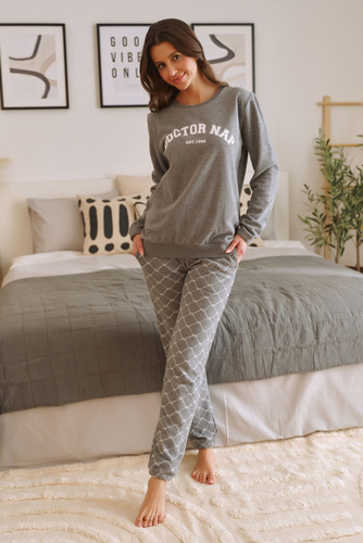 PM.5240 Piżama Damska Doctor Nap -grey