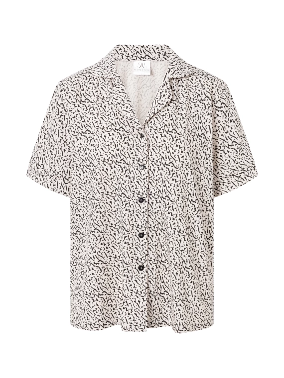 Piżama damska rozpinana About Style Long Momenti Per Me beige