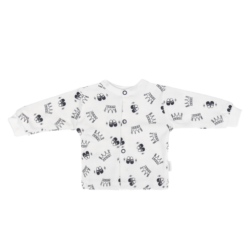 WP404 Komplet 5-częściowy "Korona" Mamatti biało- czarne