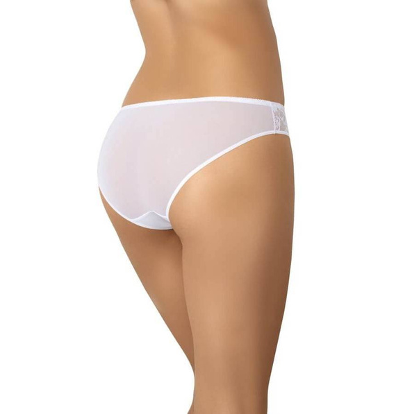 Figi siateczkowe z koronką Rose Teyli - biały