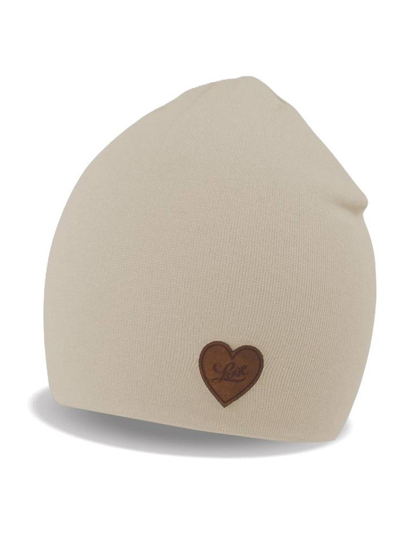 Czapka CP003 Girl Noviti - 01 beżowy jasny 