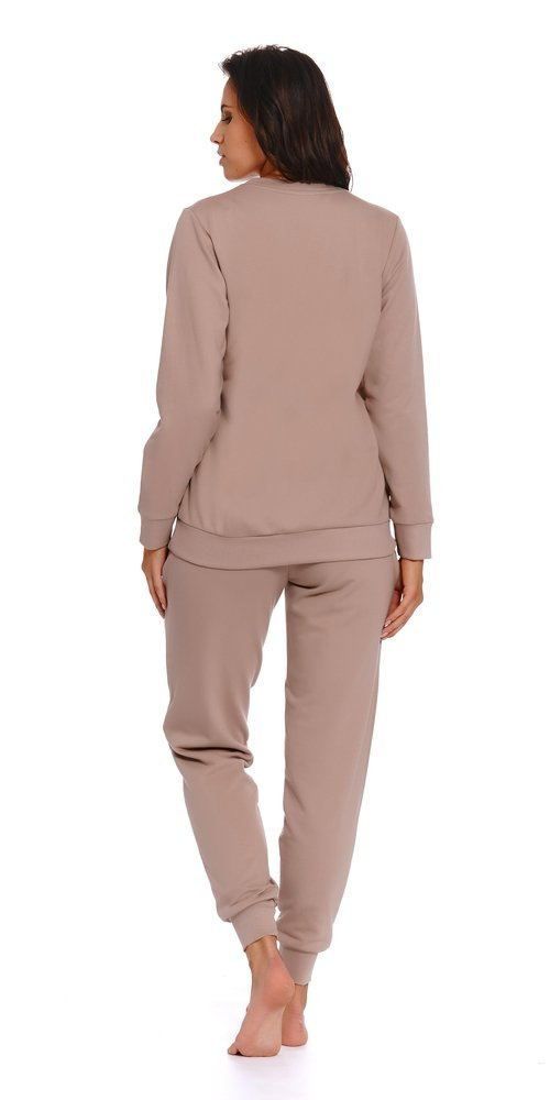 SPO.4238 Spodnie dresowe ciążowe Doctor Nap - beige
