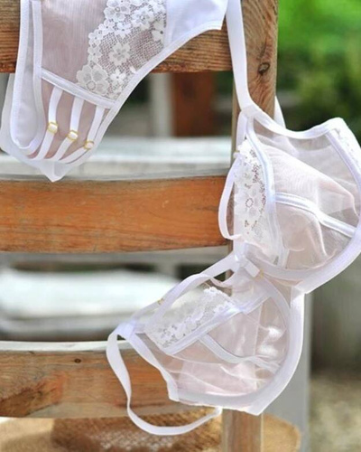 Biustonosz soft 19025 Deziro Mediolano biały 