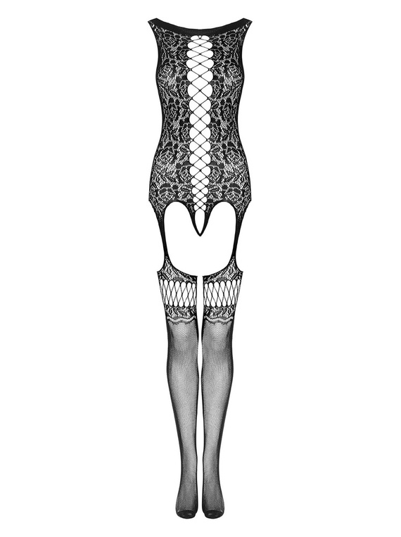 F236 Bodystocking Obsessive - czarny