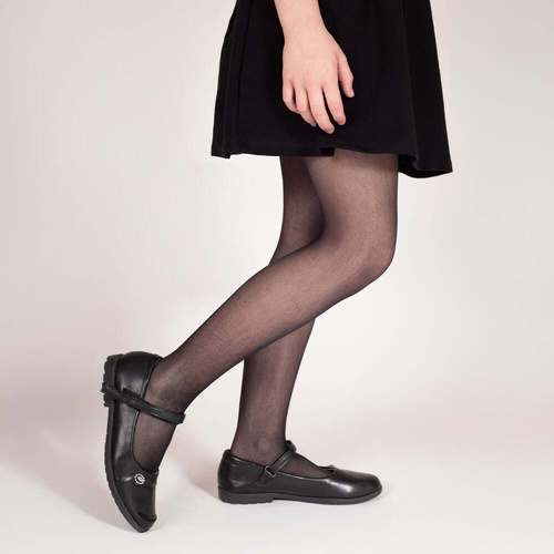 Rajstopy gładkie 20 den 141701 Nicol - czarny