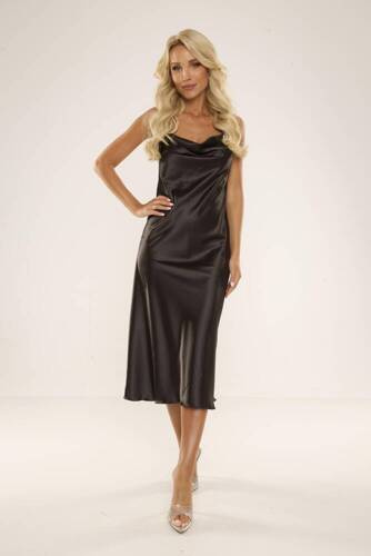 Koszula damska 732 Brianna De Lafense - czarny