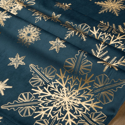 Obrus bieżnik świąteczny Joy Eurofirany granatowy