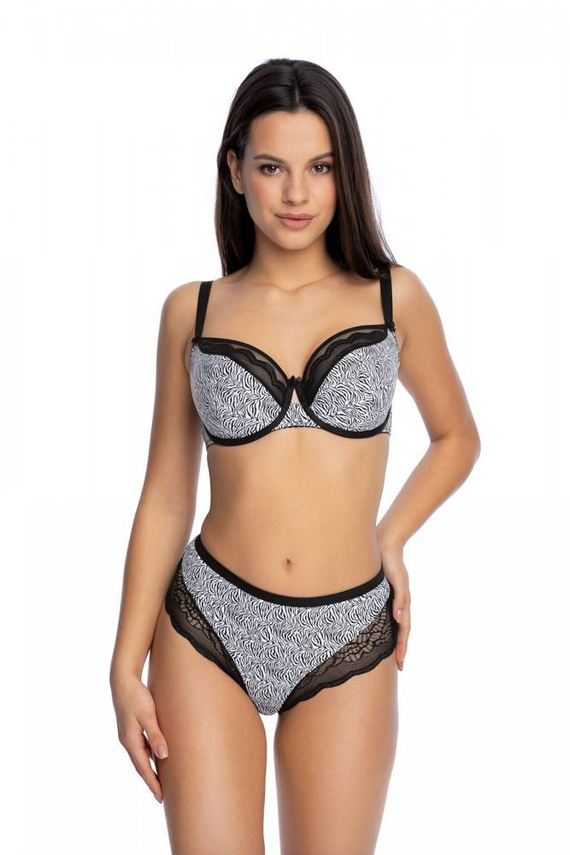 Figi damskie GFP 1152 Teona Gaia -czarny biały