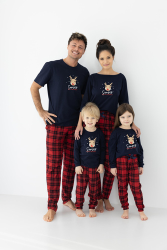 Piżama dziecięca Nathan Kids Sensis - granatowy