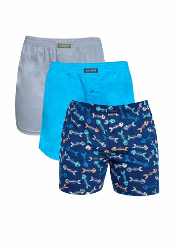 Cornette 945/08 – 3-pak męskich bokserek | Komfort i luz