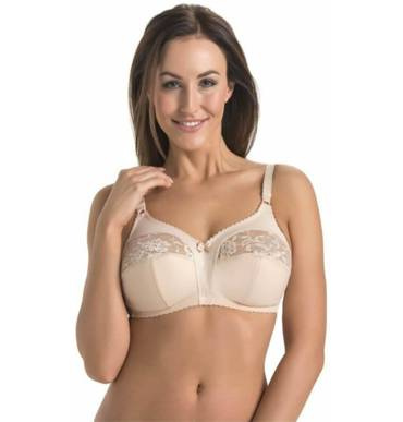 Biustonosz miękki Andorra Teyli - beżowy