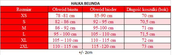 Belinda Halka damska DKaren- czarna