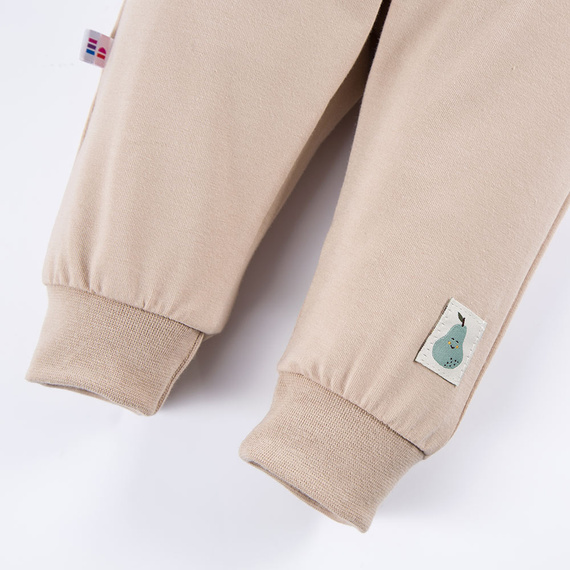 Spodnie bawełniane Pearfect Eevi - beżowy