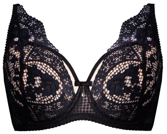 Biustonosz miękki soft Elif Unikat czarny