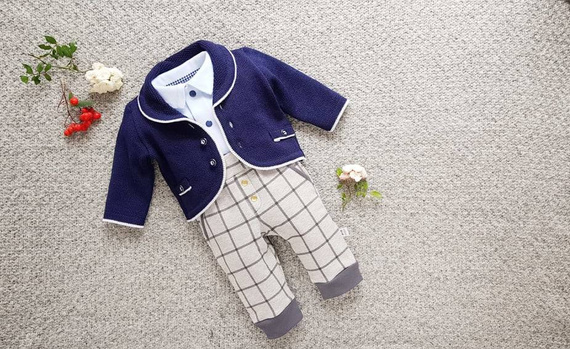 MARG/2 Little Gentleman marynarka Marija - granat