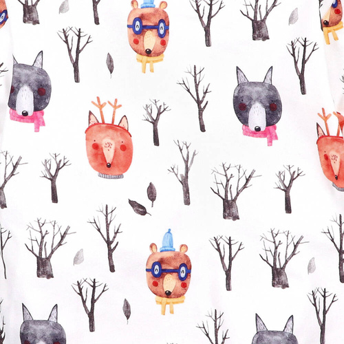 Bluza dresowa z kapturem I love Colors - las