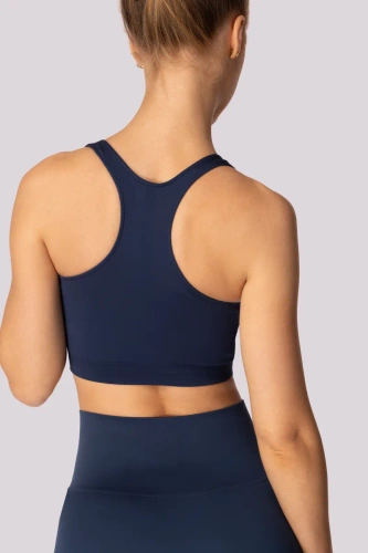 Top biustonosz base sportowy Mona granatowy