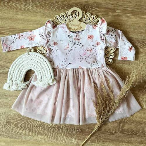 Sukienka z długim rękawem SH026 Mamatti