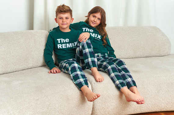 Doctor Nap 7342 – Piżama dziecięca „The Remix” | 100% bawełna, unisex