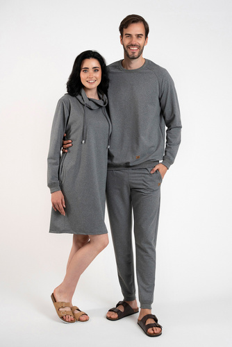 Tunika damska Malmo Italian Fashion - śr. melanż