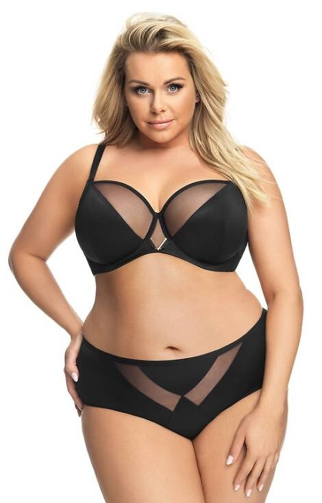 Figi damskie K 566/1 Vicky Gorsenia - czarny