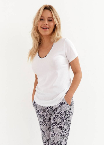 Piżama damska 239 Cana - biały