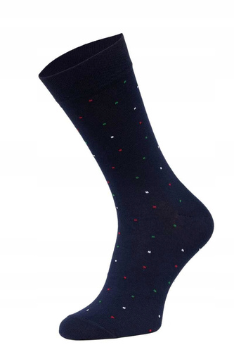 A63 Skarpety Premium A'3 Cornette - granatowy (auto)