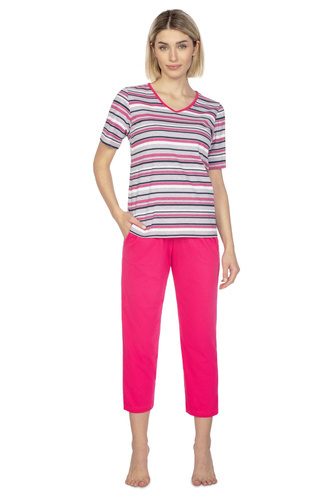 Piżama damska 654 Regina -różowy