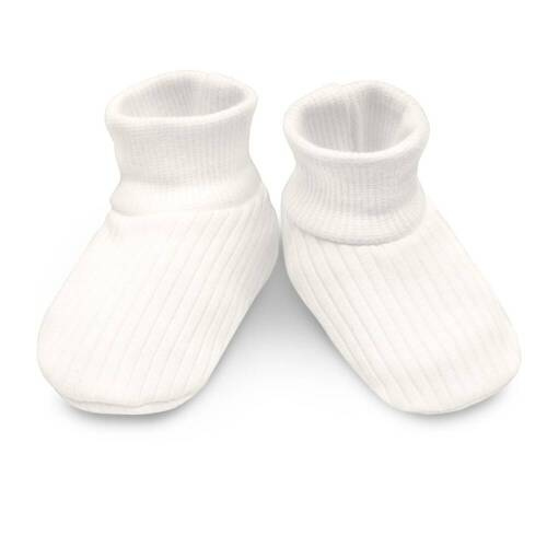 Buciki niemowlęce Lovely Day Pinokio - ecru prążek