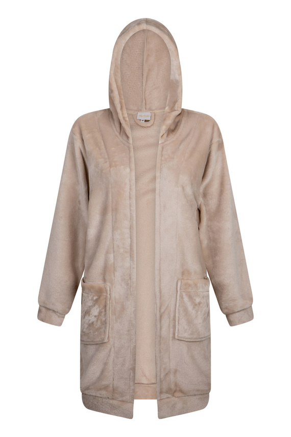 Blezer damski polarowy Greta ByShelly - beżowy