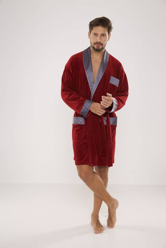 772 Bonjour szlafrok męski forex - bordo