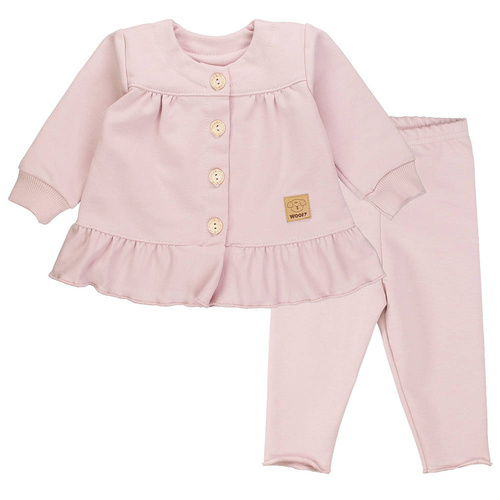 Komplet niemowlęcy Tola Martex pudrowy róż