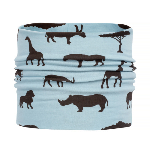 Komin dziecięcy Safari Pinokio - niebieski afryka