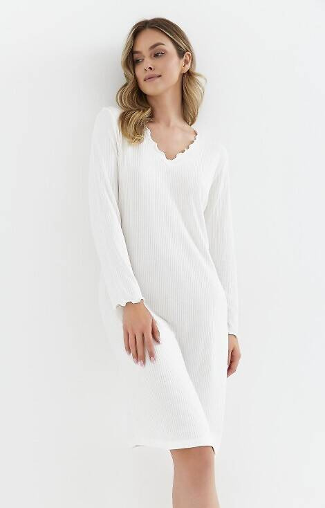 Koszula nocna 418 Cana - waniliowa