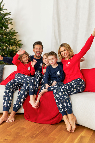 PDG.5264 "Frozen" Piżama dziecięca Unisex Doctor Nap - navy blue