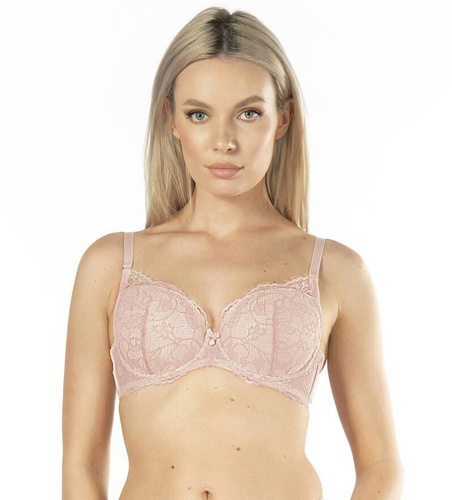 Biustonosz push-up Victoria Nipplex- różowy