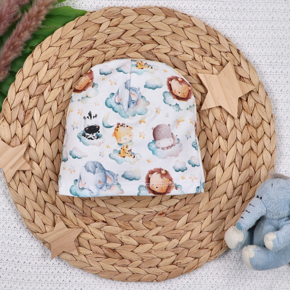 Czapka niemowlęca Little Dreamers Nini – ekologiczna, miękka, bezpieczna dla skóry