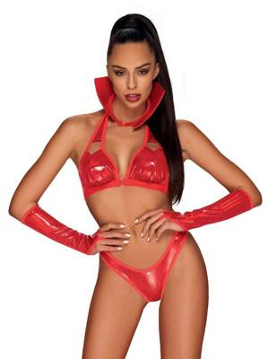 Komplet Vampines Obsessive czerwony