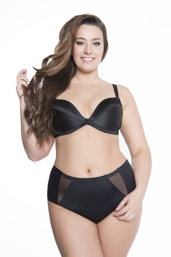 Pearl Panty Figi damskie Julimex - czarne