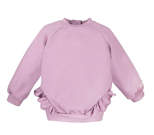 Bluza dresowa "SIMPLY COMFY" Ewa Klucze- szary melanż 