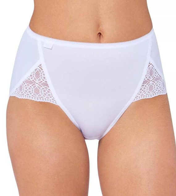 Figi Damskie 2-pak Pure Sense Luxe Maxi C2P - white