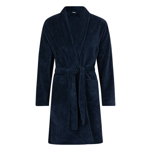 Szlafrok męski Vincent ByShelly - granatowy