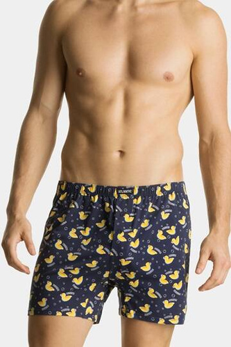 Bokserki męskie 2MBX-047 A'3 Atlantic- niebieski-granat