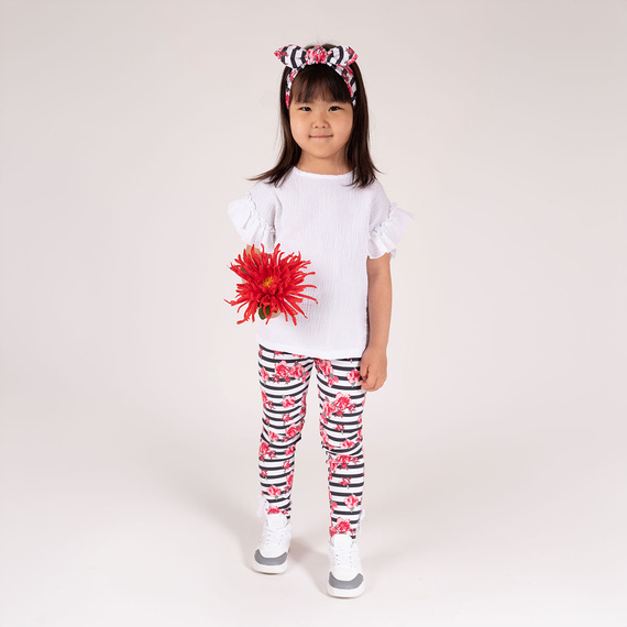 184325 Nana Legginsy dresowe Nicol - paski